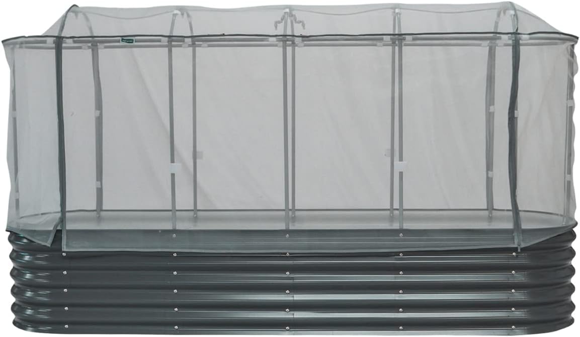 Vego garden Cover System for 3.5' x 5.0' (6 in 1) Garden Bed