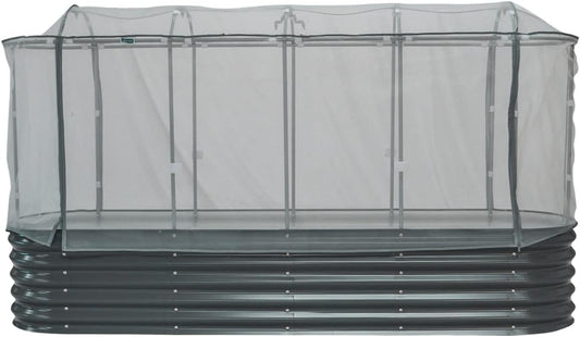 Vego garden Cover System for 2.5' x 9.5' (10 in 1) Garden Bed