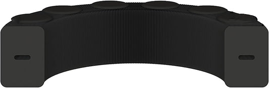 Foldable Kraft Paper Stool, Honeycomb Accordion Folding Bench, Collapsible Paper Stool for Small Spaces, Portable Footrest and Side Table for Living Room and Office,Black-44×31×300cm