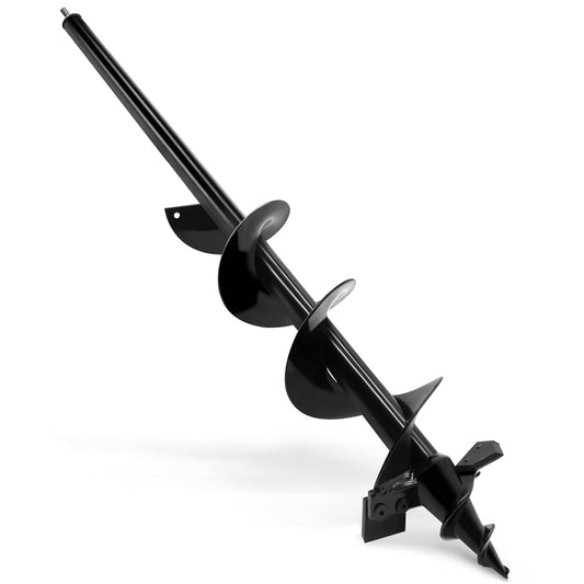 SYITCUN Auger Drill Bit for Planting - 4"X32" Heavy-Duty Post Hole Auger - Auger Post Hole Digger for Fence- 3/8" Hex Drive Drill