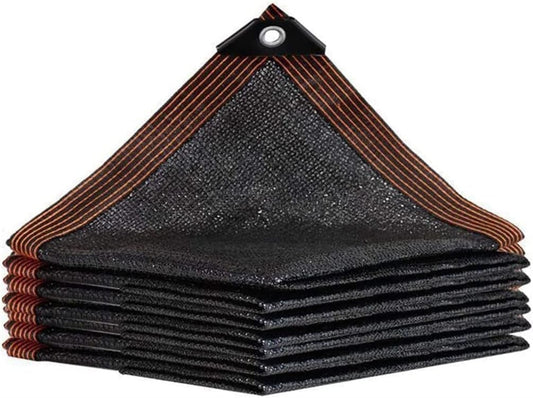 Shade Cloth for Plants Greenhouse, 80-90% Sunblock Shade Sails for Outdoor Garden Pergola Patio Lawn, Easier to Hang Sun Protection Neting Covers for Kennel Chicken Coop, 8x12 FT