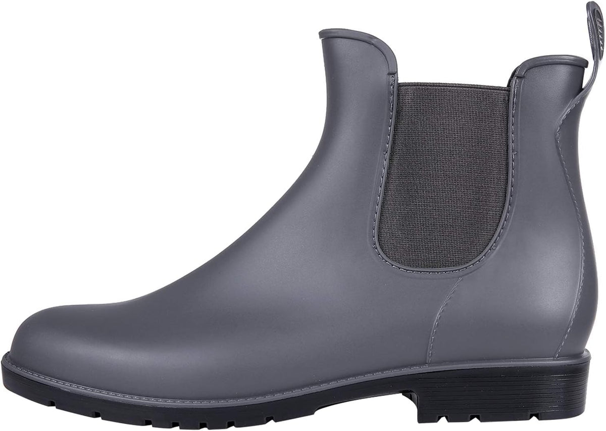 Asgard Women's Ankle Rain Boots Waterproof Chelsea Boots