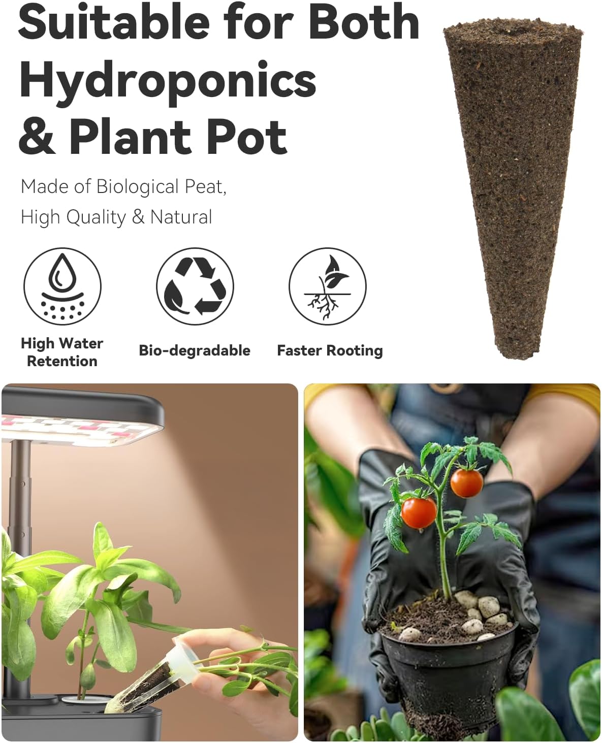 LYKOCLEAN 16 Pods Flower Seed Kit Compatible with AeroGarden Hydroponics Growing System, Indoor Garden Starter Set with Lavender, Sunflower, Petunia and Marigold