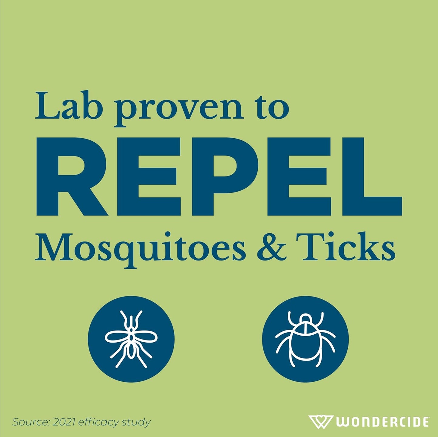 Wondercide - Mosquito, Tick, and Insect Repellent with Natural Essential Oils - DEET-Free Bug Spray and Killer - Safe for Family - Lemongrass 2-Pack of 4 oz Bottle