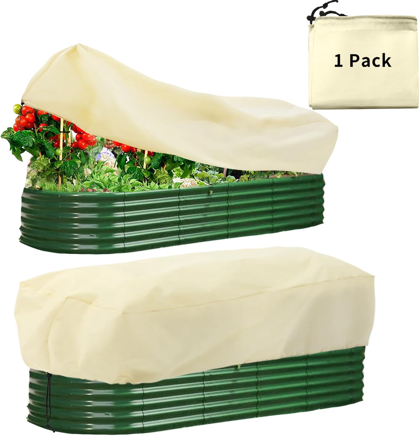Rectangular Plant Protection Cover, Winter Outdoor Garden Plant Frost Protection Blanket, Plant Frost Protection Cover, Plant Protection Wrap Cover, 1 Piece, 102 x 27 x 20 Inches
