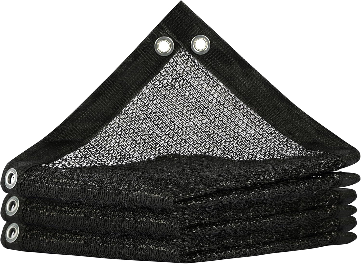 ShadeMart 50% Shade Cloth for Plant, Black 16FT x 35FT Custom Size Outdoor Shade Tarp, Shade Cover with Upgrade Grommets and Zip Ties, Netting Sunblock Net for Vegetables Flower Garden Greenhouse